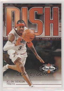 2002-03 Fleer Box Score - Dish & Swish - Dual #AIKV - Allen Iverson, Keith Van Horn