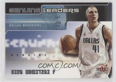 2002-03 Fleer Genuine - Genuine Leaders #GL8 - Dirk Nowitzki