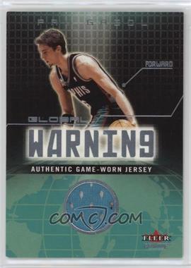 2002-03 Fleer Genuine - Global Warning - Jerseys #_PAGA - Pau Gasol