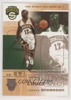 Give & Go - Kenny Anderson, Rashard Lewis #/199