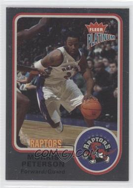 2002-03 Fleer Platinum - [Base] - Finish #10 - Morris Peterson /100