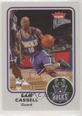 2002-03 Fleer Platinum - [Base] #139 - Sam Cassell