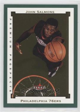 2002-03 Fleer Premium - [Base] - Emerald #EM136 - John Salmons /300