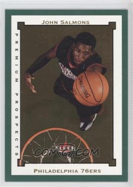 2002-03 Fleer Premium - [Base] - Emerald #EM136 - John Salmons /300