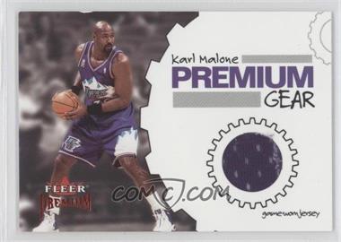 2002-03 Fleer Premium - Premium Gear - Ruby #_KAMA - Karl Malone /100