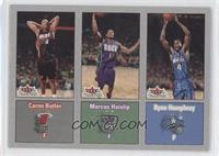 Caron Butler, Ryan Humphrey, Marcus Haislip #/199