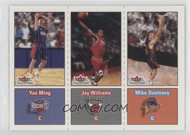 2002-03 Fleer Tradition - [Base] #271 - Yao Ming, Jay Williams, Mike Dunleavy Jr.