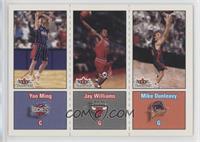 Yao Ming, Jay Williams, Mike Dunleavy Jr. [EX to NM]