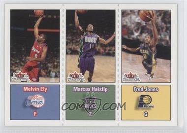 2002-03 Fleer Tradition - [Base] #287 - Melvin Ely, Marcus Haislip, Fred Jones