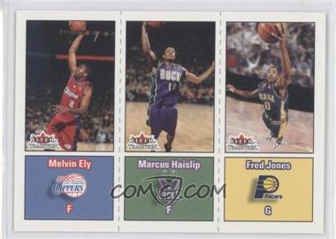 2002-03 Fleer Tradition - [Base] #287 - Melvin Ely, Marcus Haislip, Fred Jones