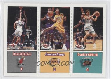 2002-03 Fleer Tradition - [Base] #291 - Rasual Butler, Jannero Pargo, Gordan Giricek