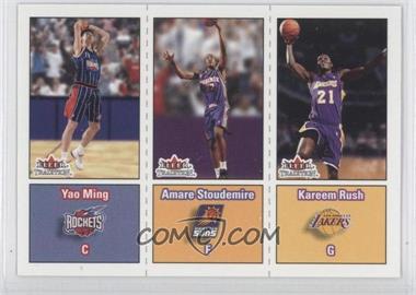 2002-03 Fleer Tradition - [Base] #295 - Amare Stoudemire, Yao Ming, Kareem Rush