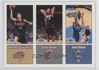 Nikoloz Tskitishvili, Caron Butler, Juan Dixon [EX to NM]