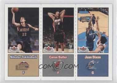 2002-03 Fleer Tradition - [Base] #296 - Nikoloz Tskitishvili, Caron Butler, Juan Dixon