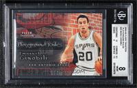 Emanuel Ginobili [BGS 8 NM‑MT]