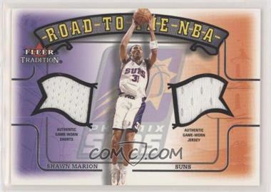 2002-03 Fleer Tradition - Road to the NBA - Dual Memorabilia #_SHMA - Shawn Marion