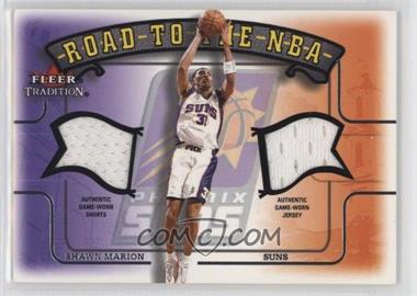 2002-03 Fleer Tradition - Road to the NBA - Dual Memorabilia #_SHMA - Shawn Marion