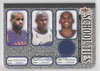 Vince Carter, Michael Jordan, Jerry Stackhouse (Stackhouse Jersey)