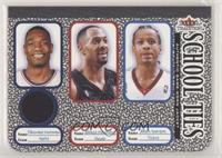 Dikembe Mutombo, Alonzo Mourning, Allen Iverson (Mutombo Jersey)