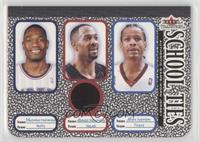 Alonzo Mourning, Allen Iverson, Dikembe Mutombo (Mourning Jersey)