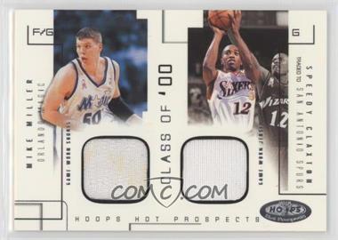 2002-03 Hoops Hot Prospects - Class Of Materials #MMSC - Mike Miller, Speedy Claxton /375