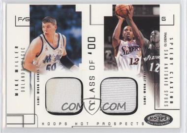 2002-03 Hoops Hot Prospects - Class Of Materials #MMSC - Mike Miller, Speedy Claxton /375