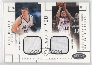 2002-03 Hoops Hot Prospects - Class Of Materials #MMSC - Mike Miller, Speedy Claxton /375