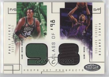 2002-03 Hoops Hot Prospects - Class Of Materials #PPVC - Paul Pierce, Vince Carter /375