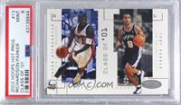 Jason Richardson, Tony Parker [PSA 9 MINT]