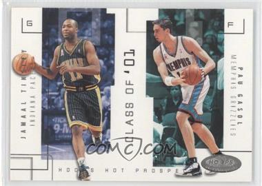 2002-03 Hoops Hot Prospects - Class Of #5 CO - Jamaal Tinsley, Pau Gasol