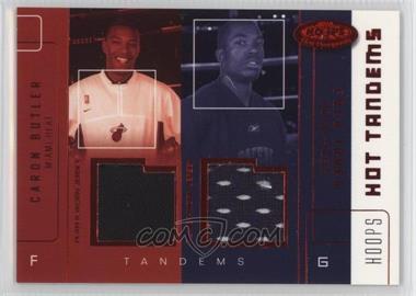 2002-03 Hoops Hot Prospects - Hot Tandems - Red Hot #CB-FJ - Caron Butler, Fred Jones /10