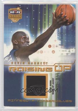 2002-03 NBA Hoops Stars - Raising Up Memorabilia #_KEGA - Kevin Garnett /250