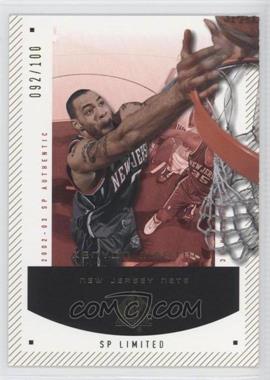 2002-03 SP Authentic - [Base] - SP Limited #54 - Kenyon Martin /100