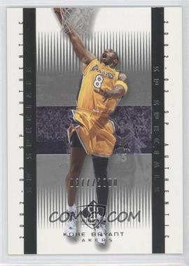 2002-03 SP Authentic - [Base] #101 - Sp Specials - Kobe Bryant /2000