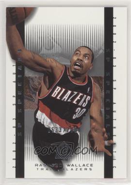 2002-03 SP Authentic - [Base] #129 - Sp Specials - Rasheed Wallace /2000