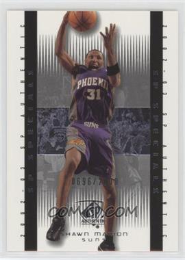 2002-03 SP Authentic - [Base] #136 - Sp Specials - Shawn Marion /2000