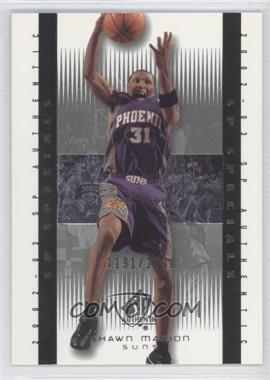2002-03 SP Authentic - [Base] #136 - Sp Specials - Shawn Marion /2000