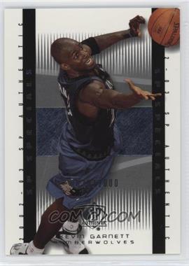 2002-03 SP Authentic - [Base] #137 - Sp Specials - Kevin Garnett /2000