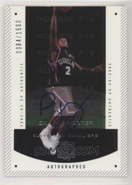 2002-03 SP Authentic - [Base] #147 - Autographed Rookie F/X - Dajuan Wagner /1500