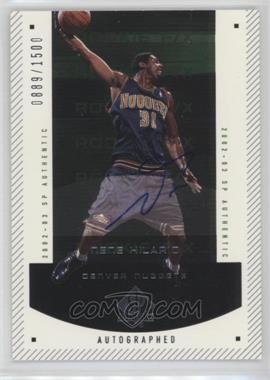 2002-03 SP Authentic - [Base] #148 - Autographed Rookie F/X - Nene /1500