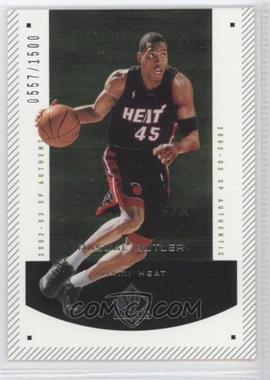 2002-03 SP Authentic - [Base] #178 - Rookie F/X - Rasual Butler /1500