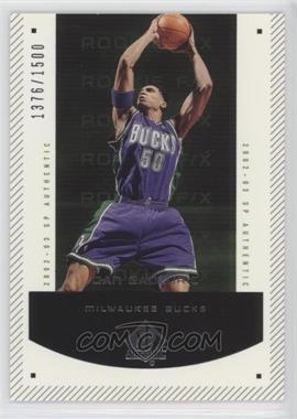 2002-03 SP Authentic - [Base] #191 - Rookie F/X - Dan Gadzuric /1500