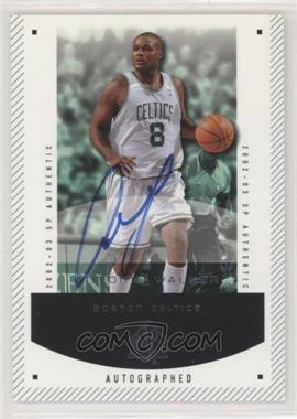 2002-03 SP Authentic - [Base] #6-A - Antoine Walker (Autograph)