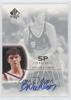 2002-03 SP Authentic - SP Signatures #BN - Bostjan Nachbar