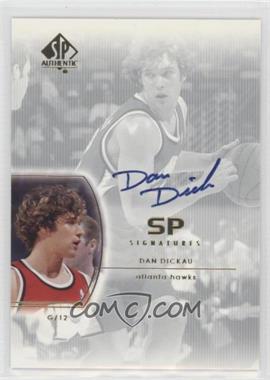 2002-03 SP Authentic - SP Signatures #DD - Dan Dickau