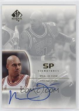 2002-03 SP Authentic - SP Signatures #MF - Marcus Fizer