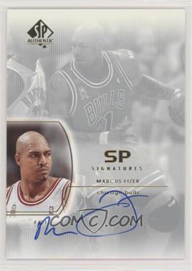 2002-03 SP Authentic - SP Signatures #MF - Marcus Fizer