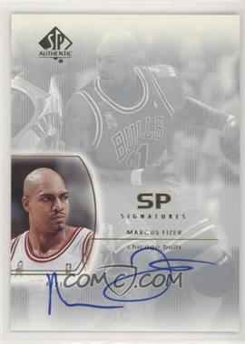 2002-03 SP Authentic - SP Signatures #MF - Marcus Fizer