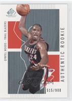 Authentic Rookie - Qyntel Woods #/900