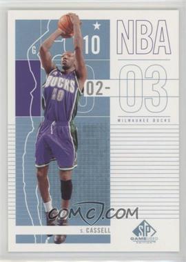 2002-03 SP Game Used Edition - [Base] #55 - Sam Cassell